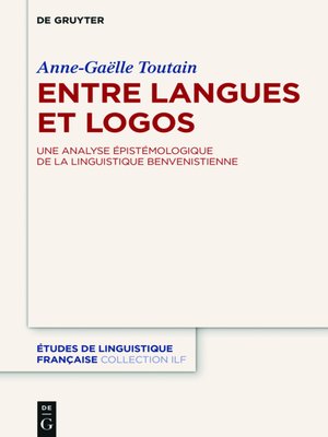 cover image of Entre langues et logos